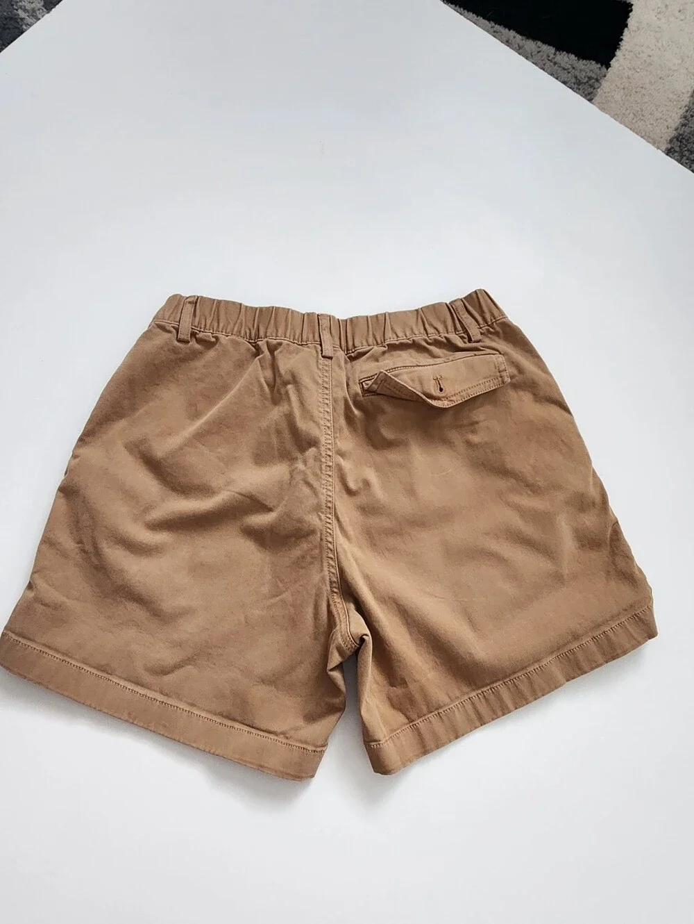 Bearbottom Clothing Stretch Short Khaki Tan Size Medium 5.5 Inseam